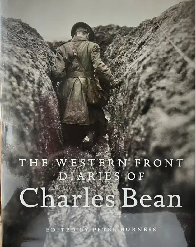 Extensive private wartime diaries form a personal account of Bean’s experiences during World War I.